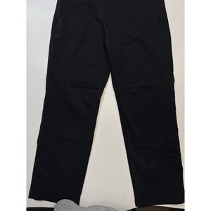 Eddie Bauer Mens Fleece Lined Tech Pants 34x32 Black Outdoor Hiking